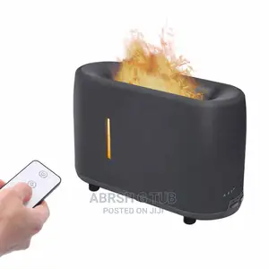 Air Humidifier With Remote Control Flame Effect
