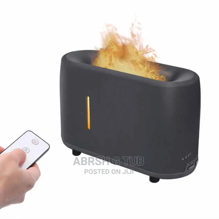 Air Humidifier With Remote Control Flame Effect