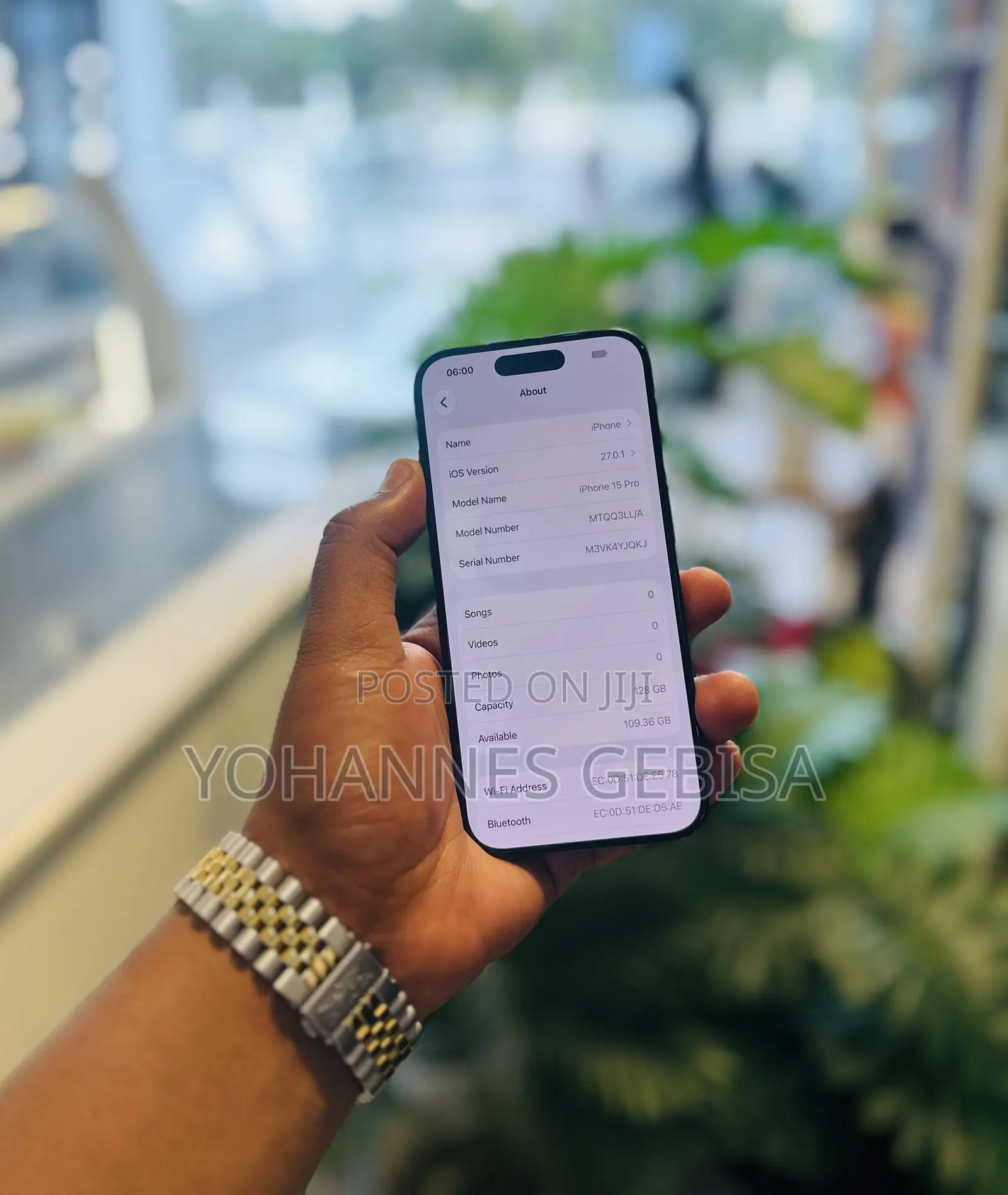Apple iPhone 15 Pro 128 GB Blue