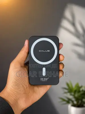 Calus Wireless & Built-in Cable Power Bank – Portable Fast Charging �