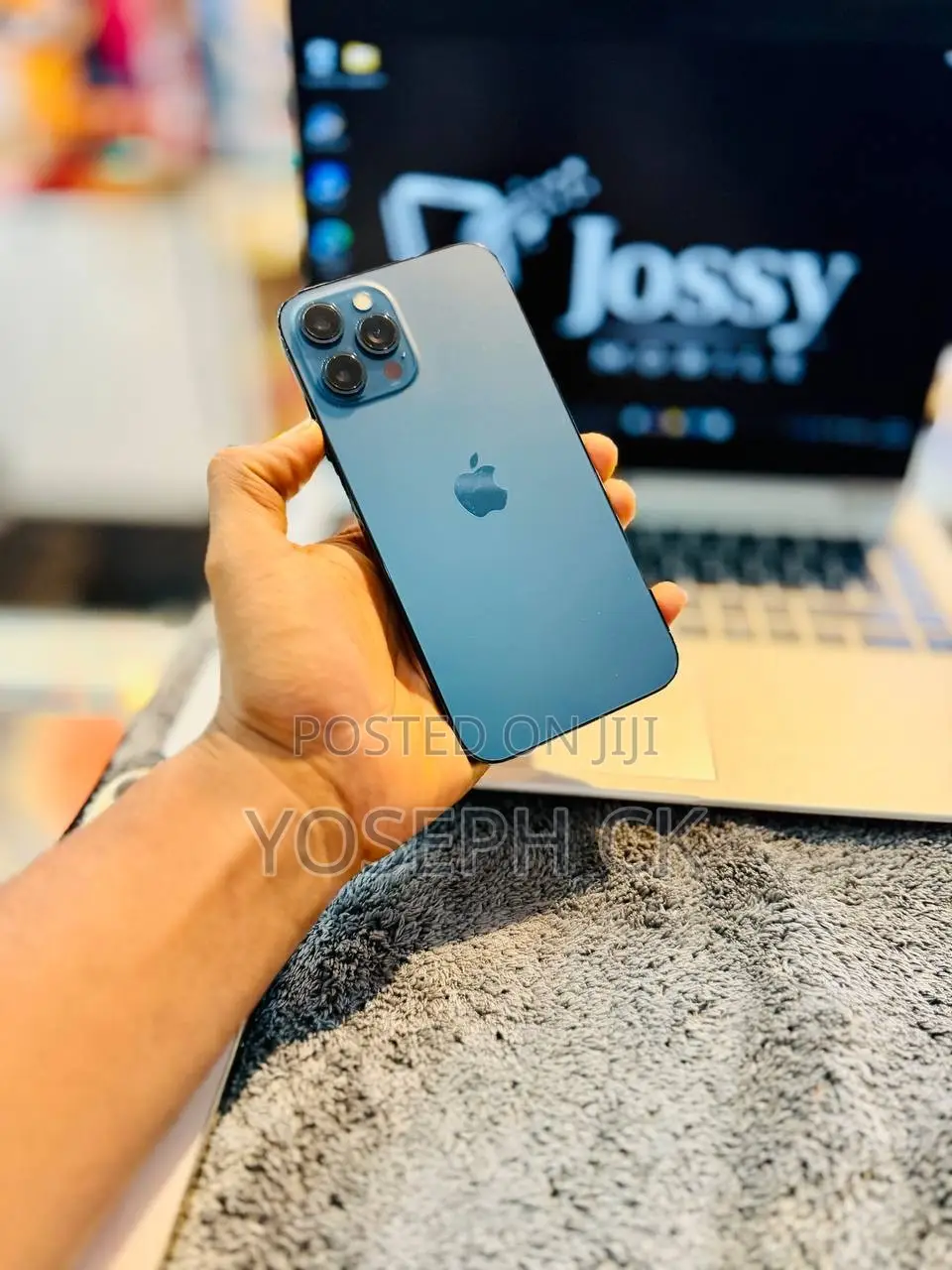 New Apple iPhone 12 Pro Max 256 GB Blue