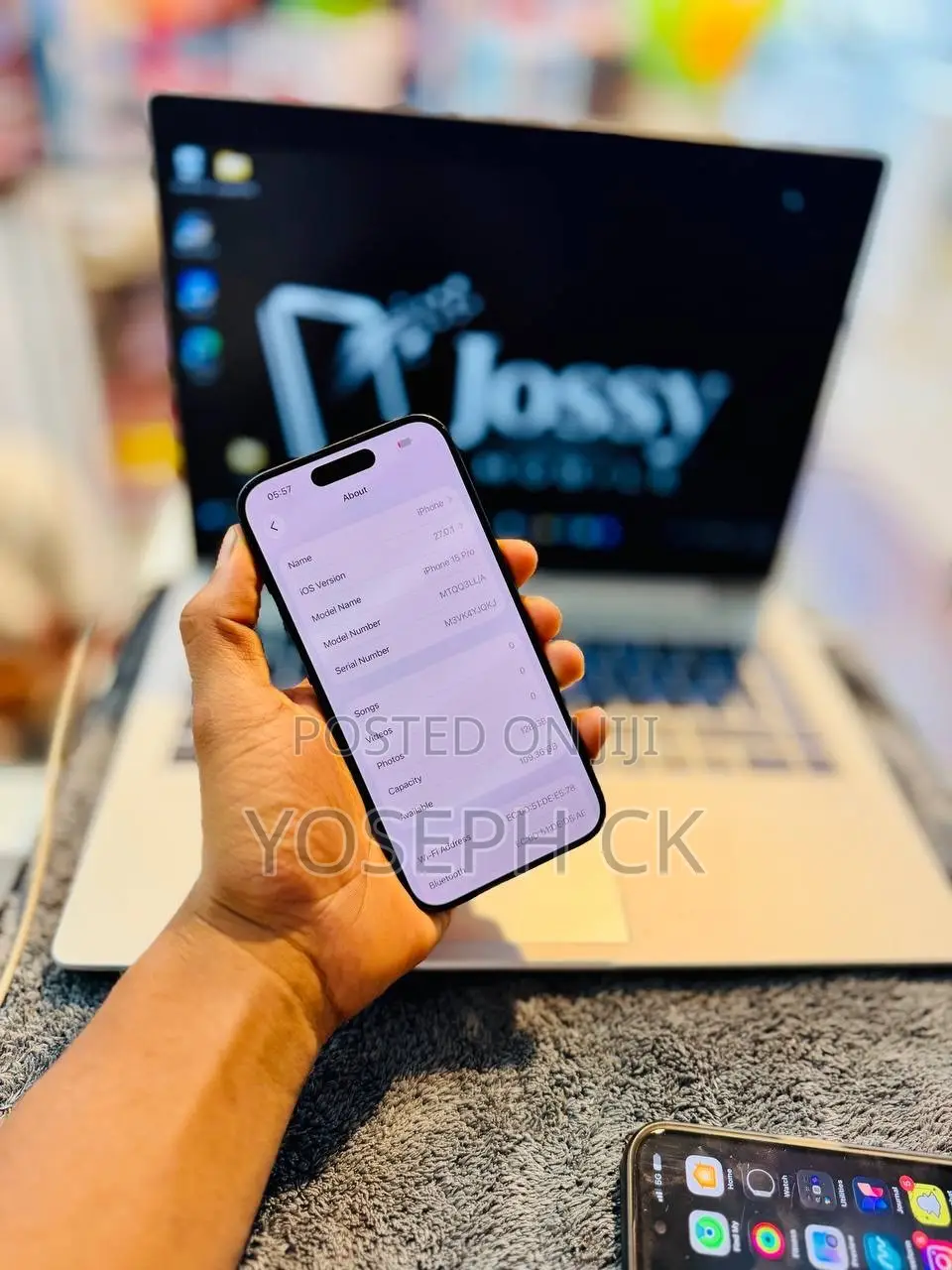 New Apple iPhone 15 Pro 128 GB Blue