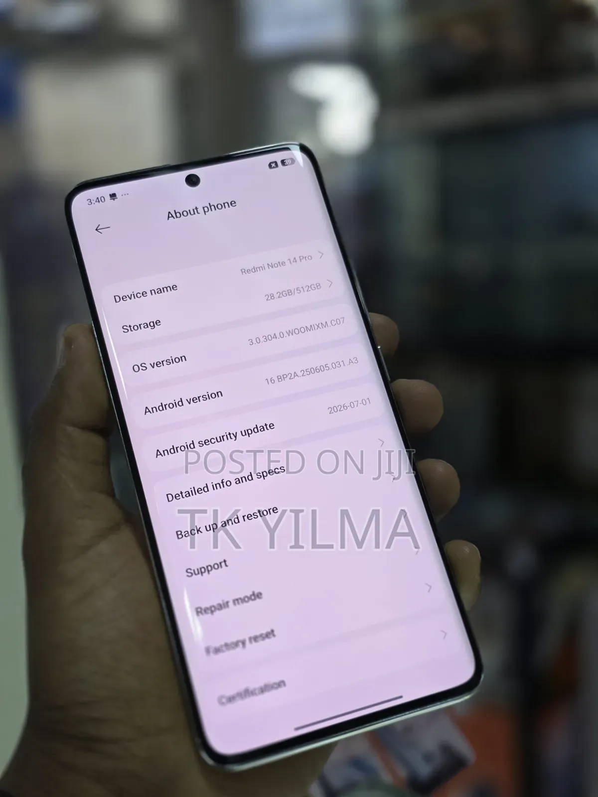New Xiaomi Redmi Note 14 Pro 512 GB Red