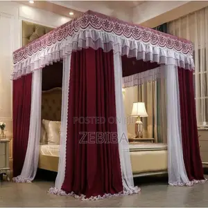 A Multi-Layered Drapery and Mosquito Net