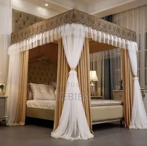 A Multi-Layered Drapery and Mosquito Net