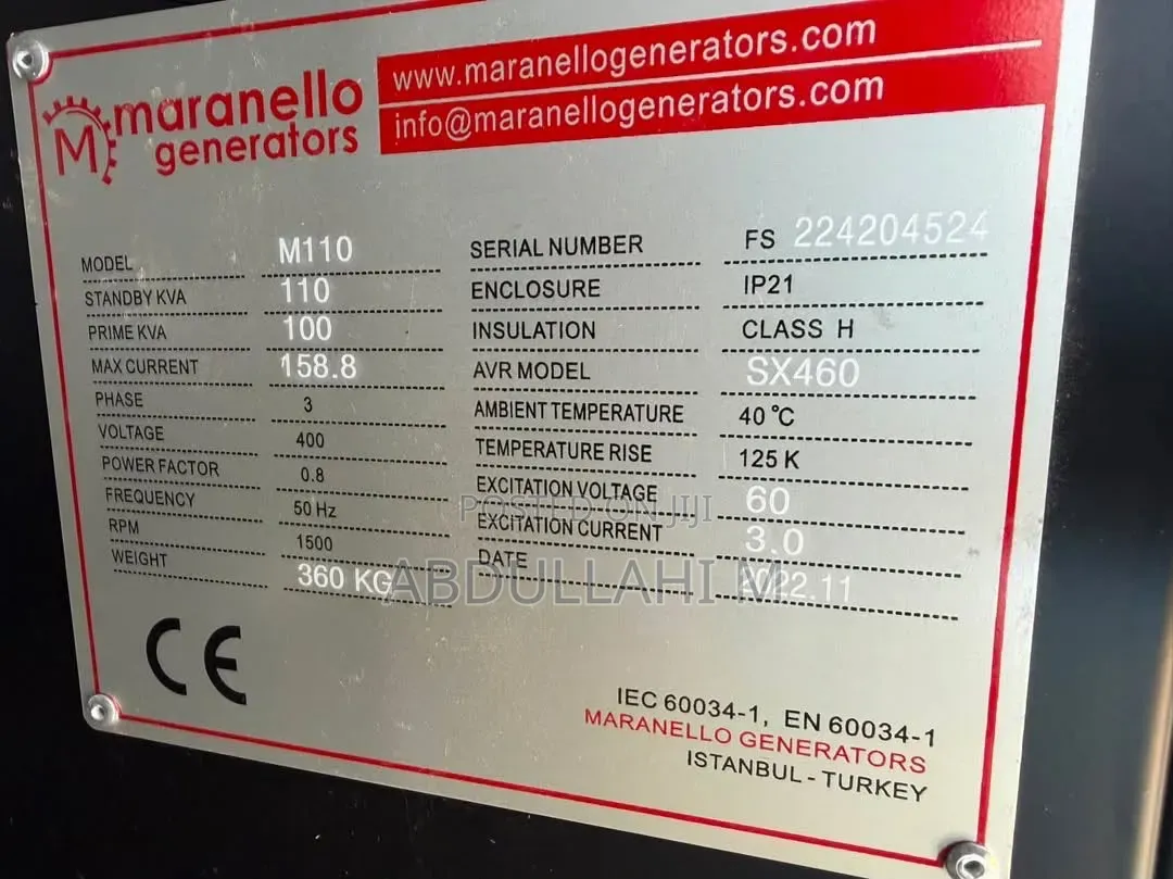 Generator Perkins