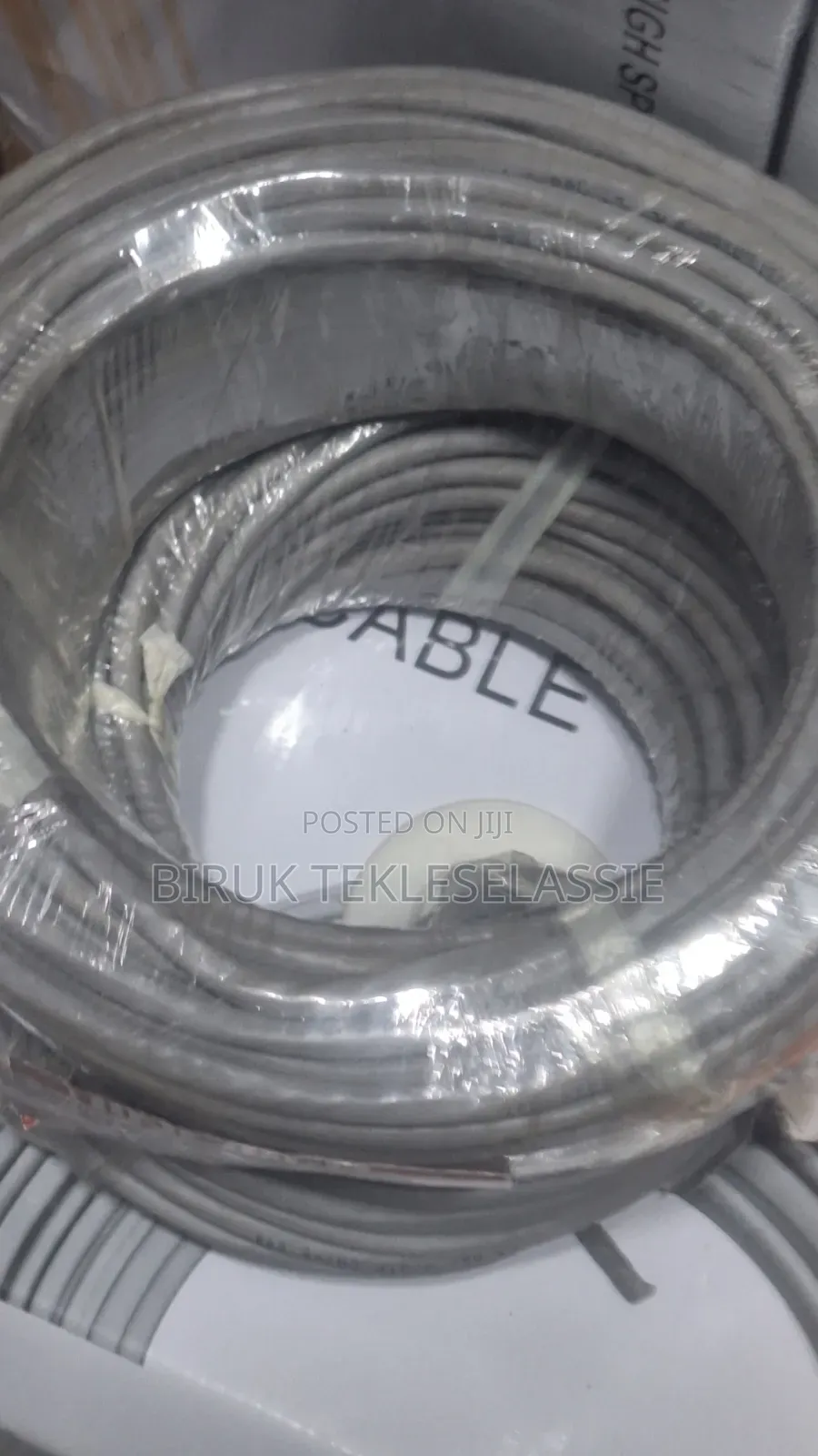 JINLAIER CAT6 Half Cooper 50M Ethernet Cable