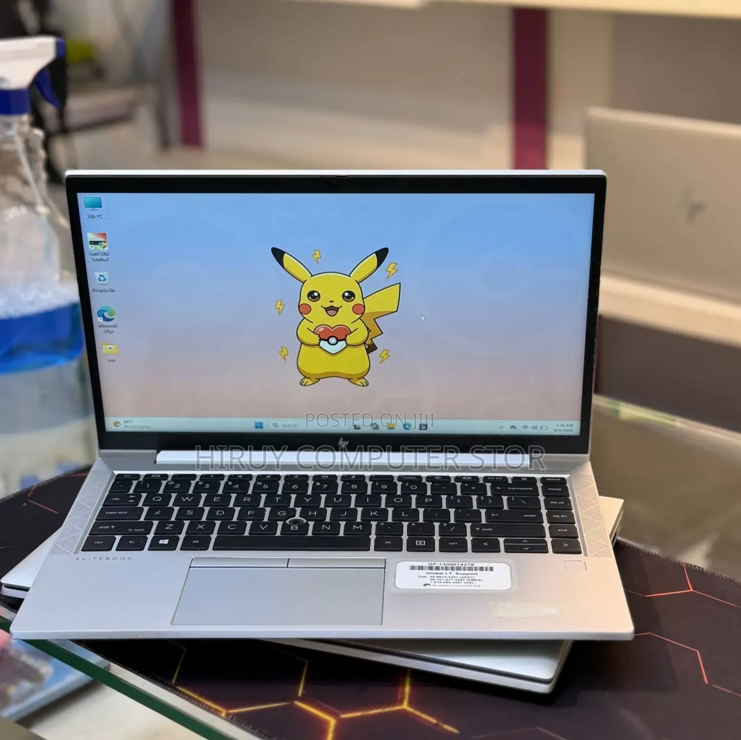New Laptop HP EliteBook 845 G8 16GB AMD Ryzen 5 SSD 512GB