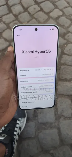 New Xiaomi Redmi Note 17 Pro Max 256 GB