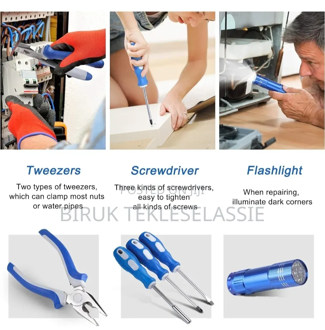 Vastar 102-Piece Home Repair Tool Kit