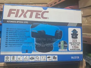 FIXTEC Automatic Optical Level With Aluminum - 32X Magnification, 120m
