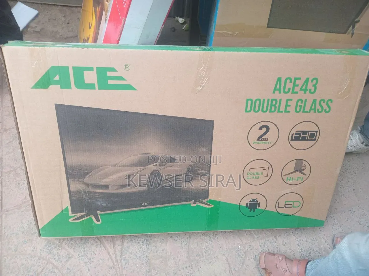 Ace TV 43inche Smart 4k Android TV