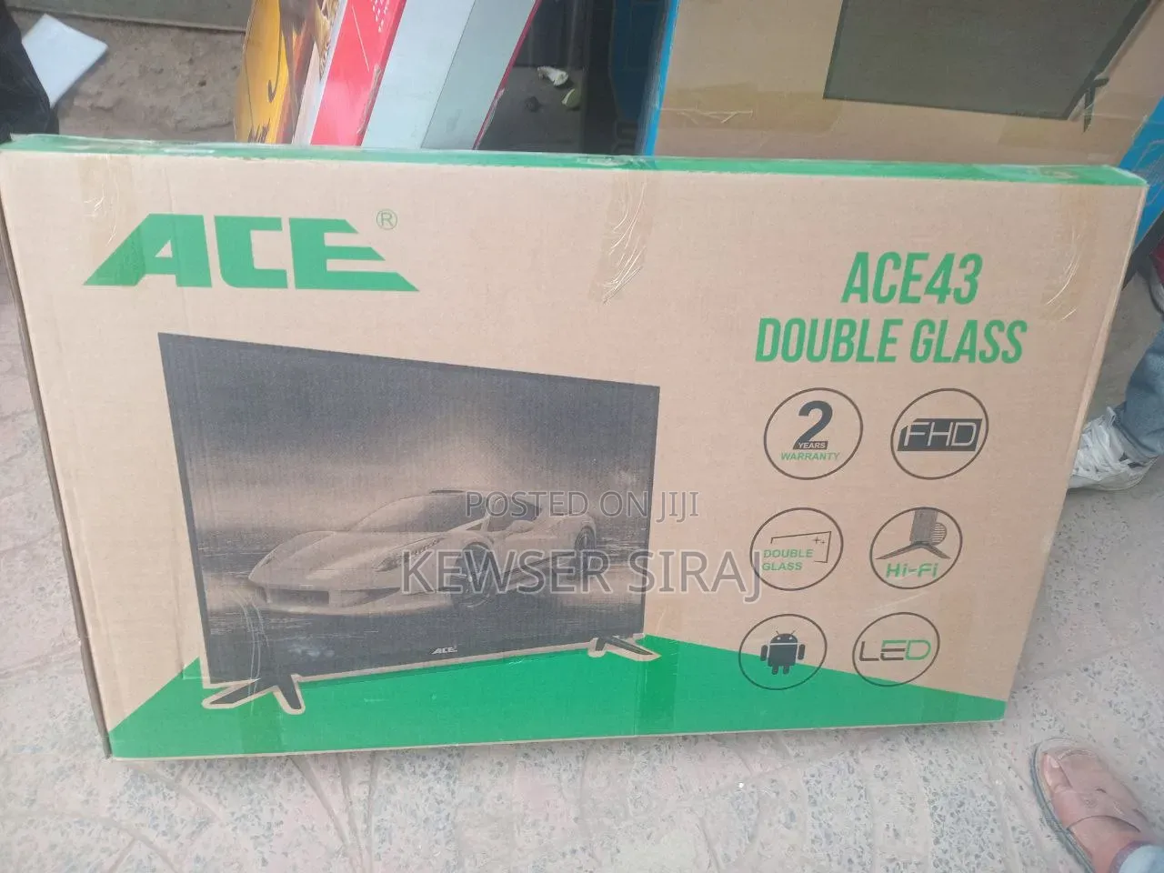 Ace TV 43inche Smart 4k Android TV