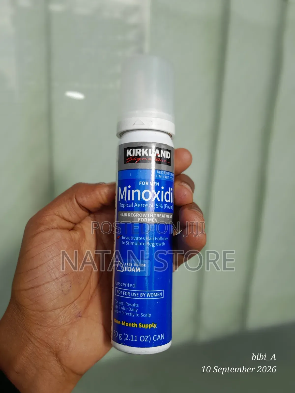 Foam Minoxidil