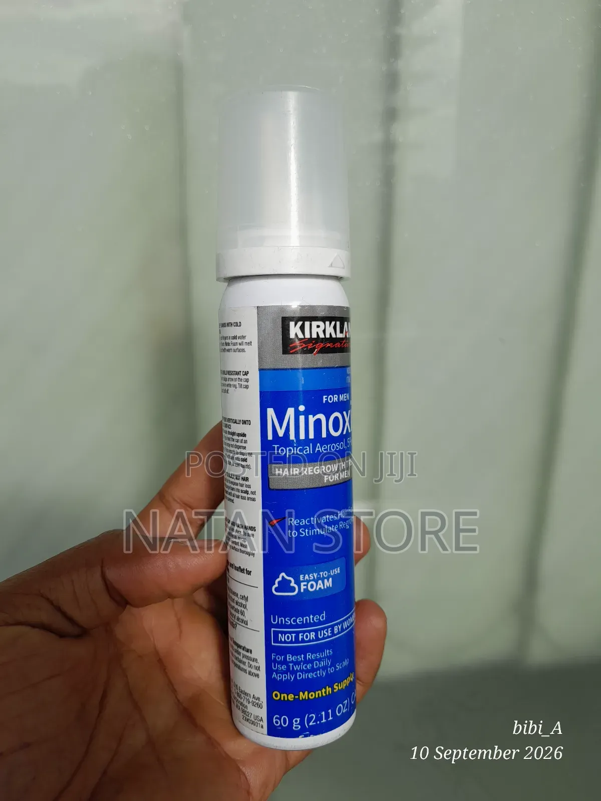 Foam Minoxidil