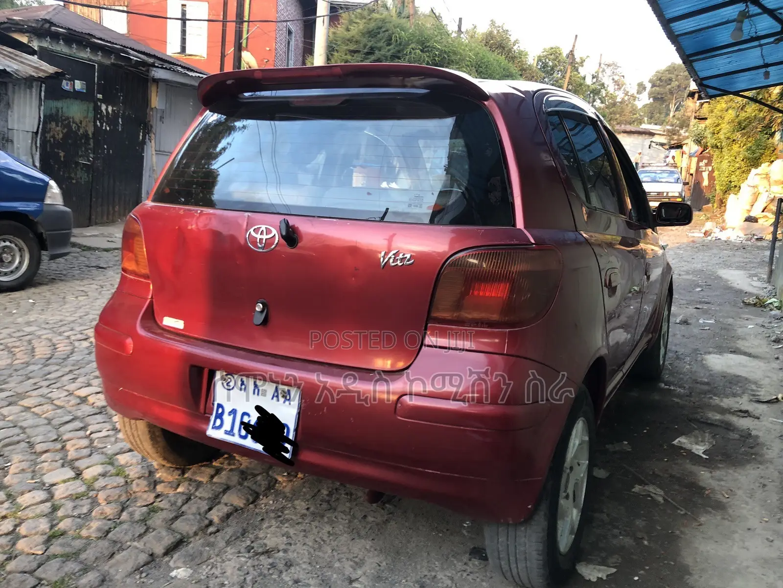 Toyota Vitz 1.0 FWD 5dr 2002 Burgundy