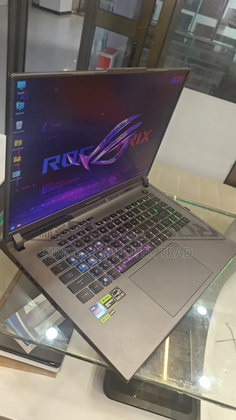New Laptop Asus ROG Strix G15 16GB Intel Core i7 SSD 1T