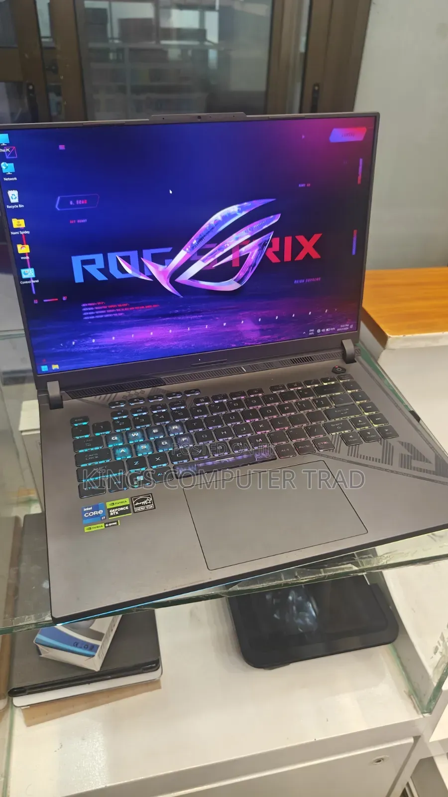 New Laptop Asus ROG Strix G15 16GB Intel Core i7 SSD 1T