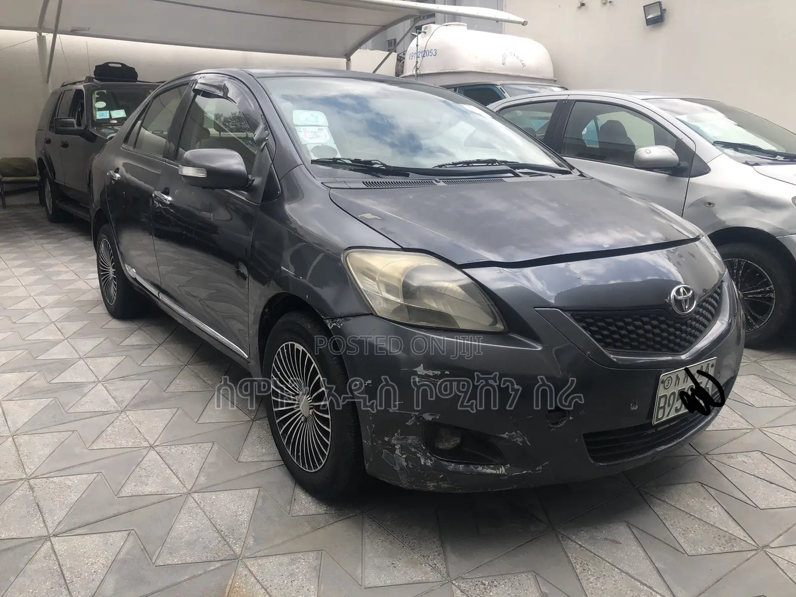 Toyota Belta 2008 Gray
