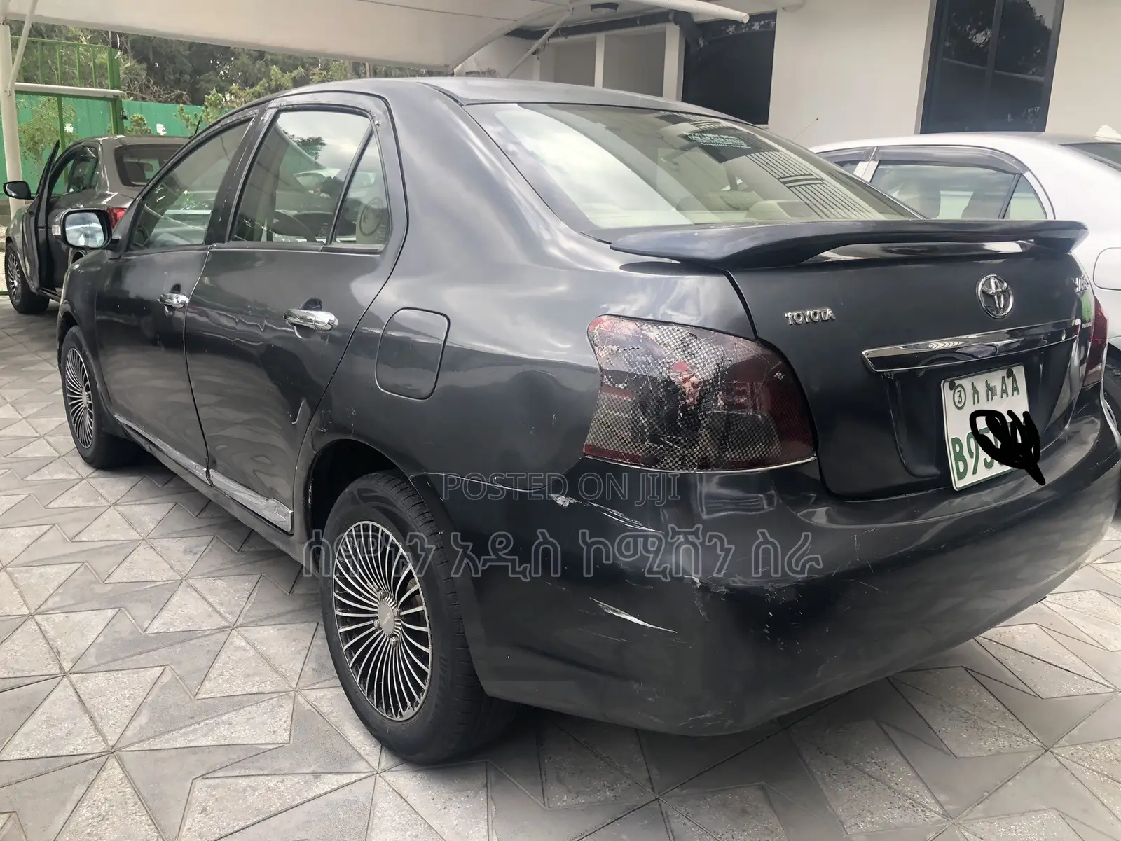 Toyota Belta 2008 Gray
