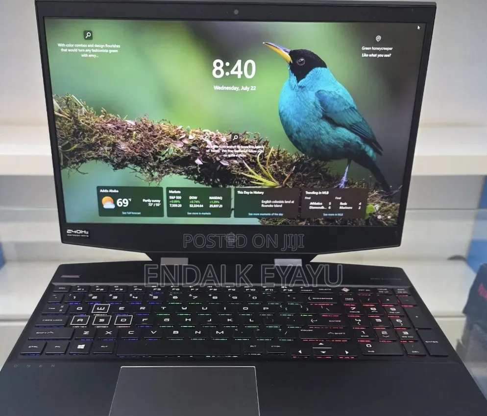 New Laptop HP Omen 15 16GB Intel Core i7 SSD 1T