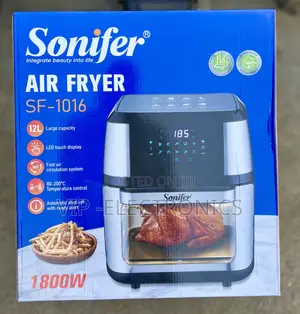 Sonifer Air Fryer Oven Spacious 12-Liter Capacity, Powerful 1800W