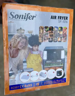 Sonifer Air Fryer Oven Spacious 12-Liter Capacity, Powerful 1800W