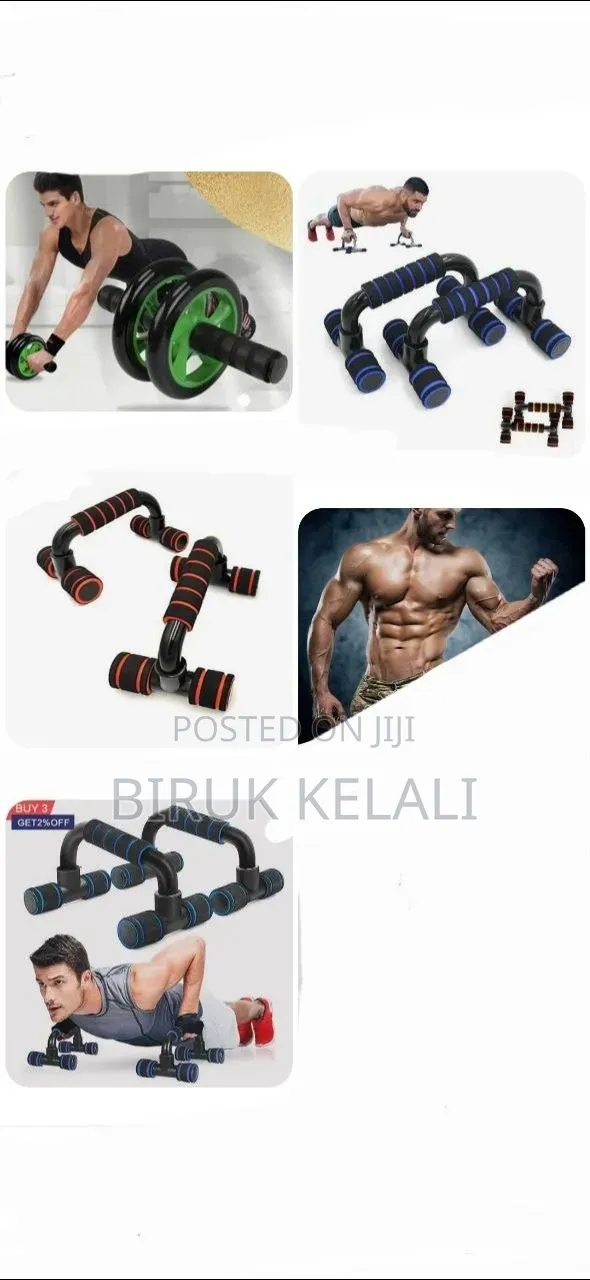 Ergonomic Push-Up Bars (Or Push-Up Stands
