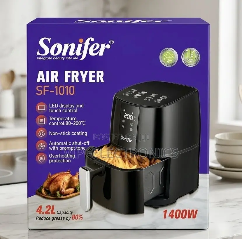Sonifer Air Fryer 4.2L - 1400W original Sonifer Air Fryer
