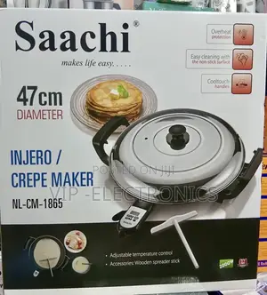 Saachi Digital Injera Mitad & Crepe Maker 47cm – 2000W