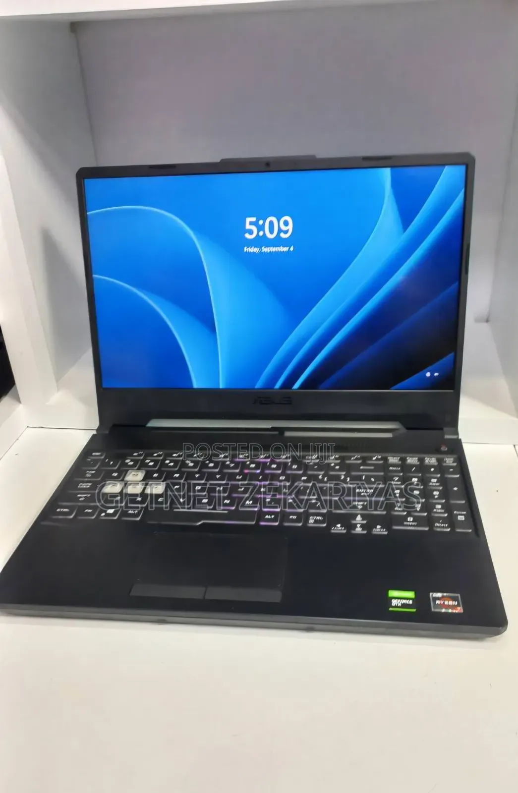 New Laptop Asus TUF Dash F15 16GB AMD Ryzen 7 SSD 512GB