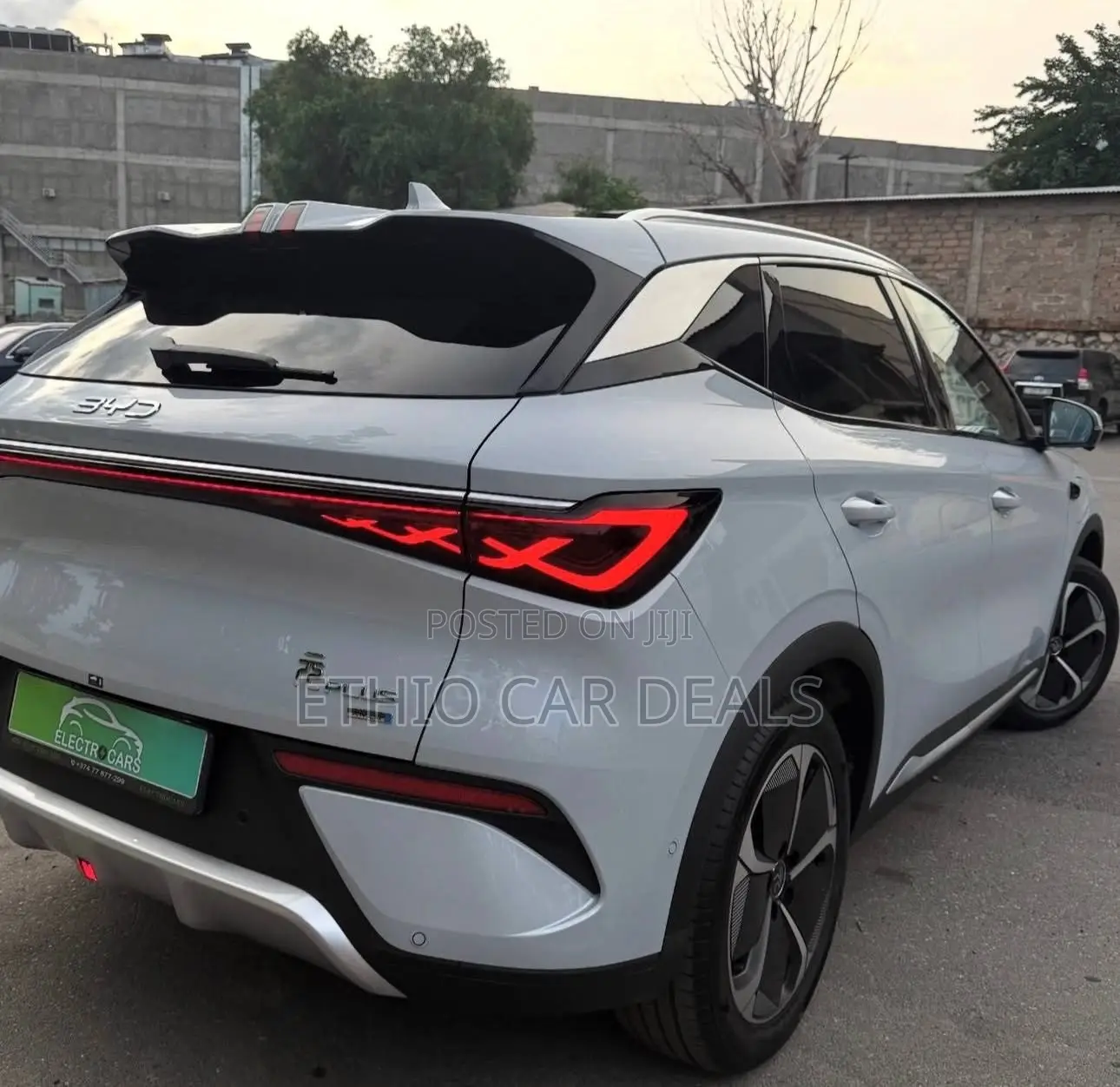 New BYD Yuan Plus 2025 Ivory