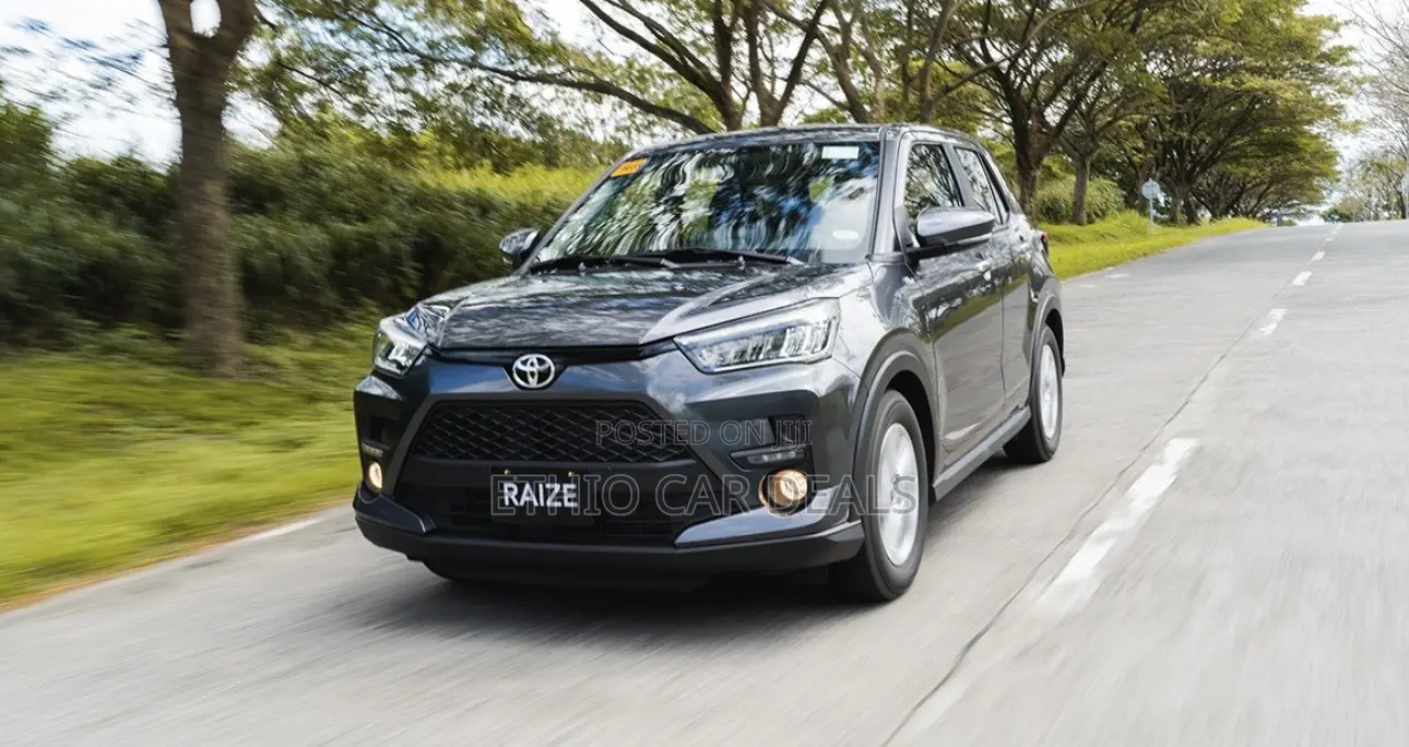 New Toyota Raize 2024 Black