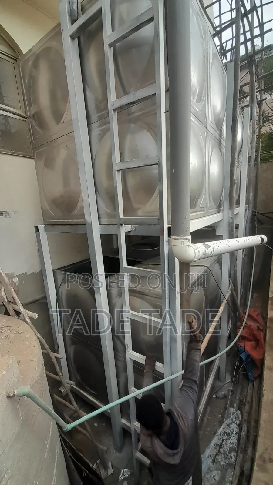 Nati Stianless Steel Water Tanker