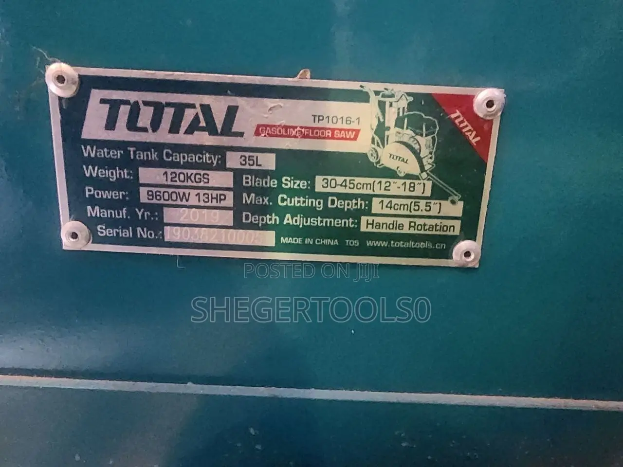 Gasoline Asphalt Cutter Floor Saw
