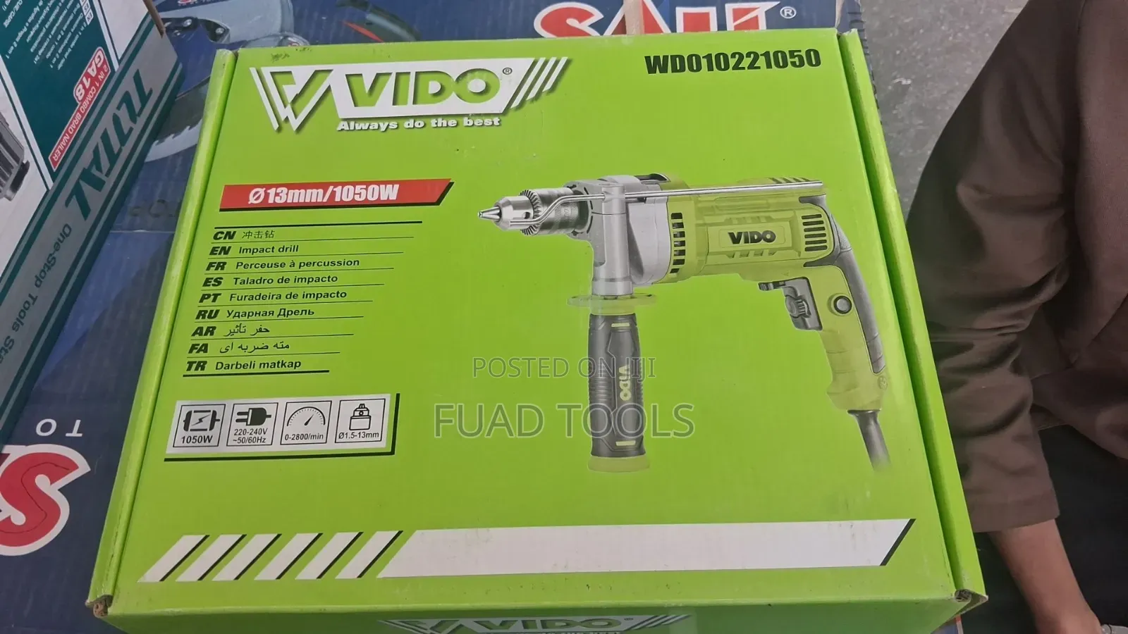 Vido Impact Drill 1050Watt