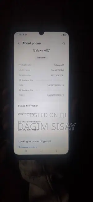 Samsung Galaxy A07 4G 128 GB Blue