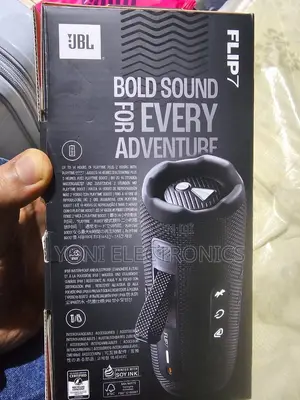 JBL Flip 7 Portable Bluetooth Speaker Packaging