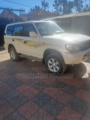 Toyota Land Cruiser 1998 White