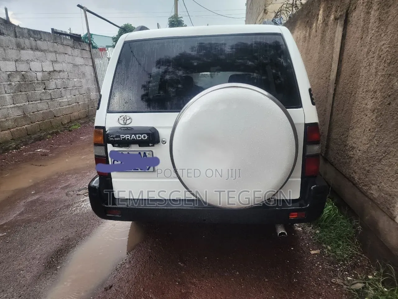 Toyota Land Cruiser 1998 White