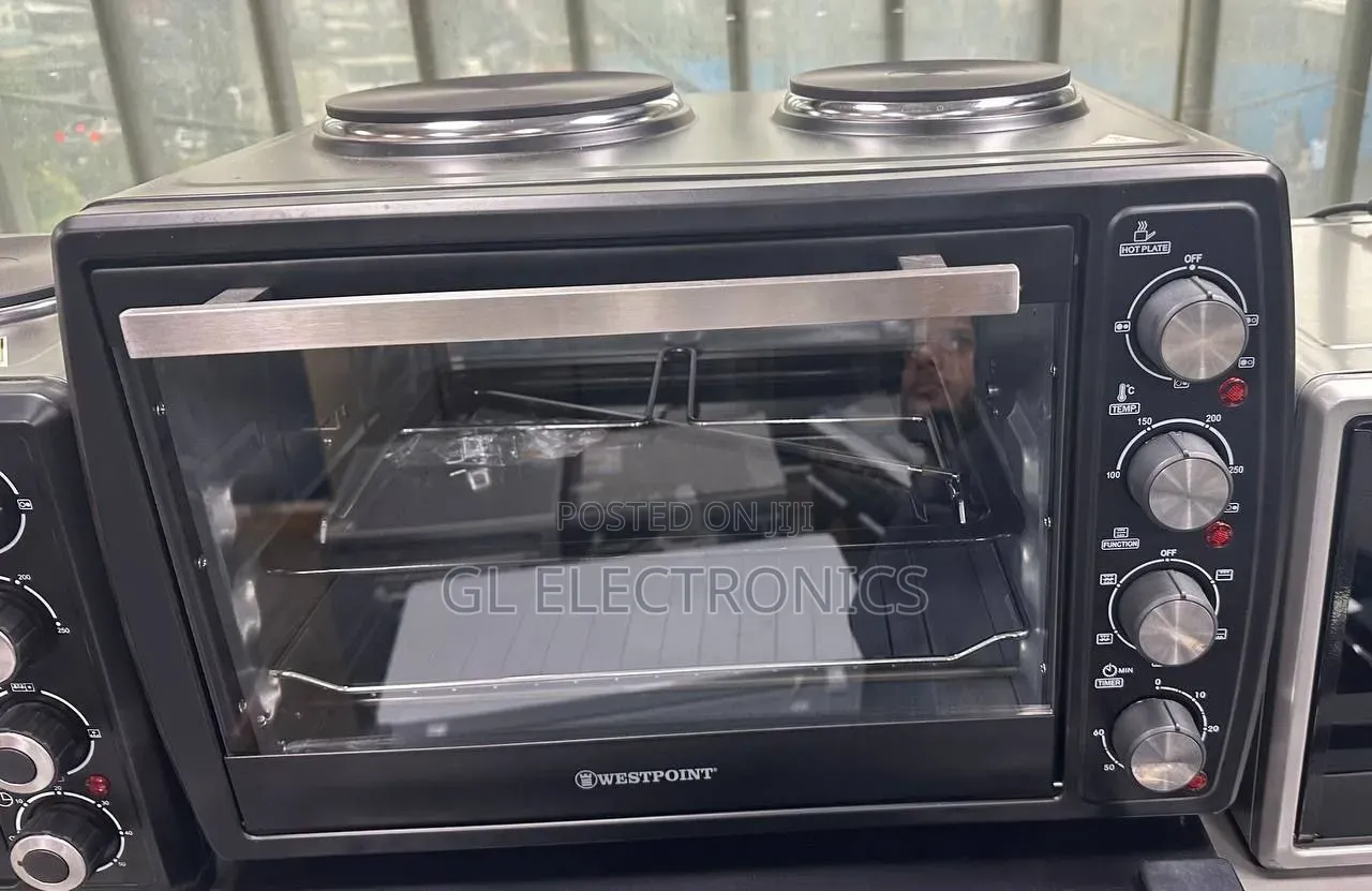 Harlem 45 Liture Mini Oven Two Hot Plate