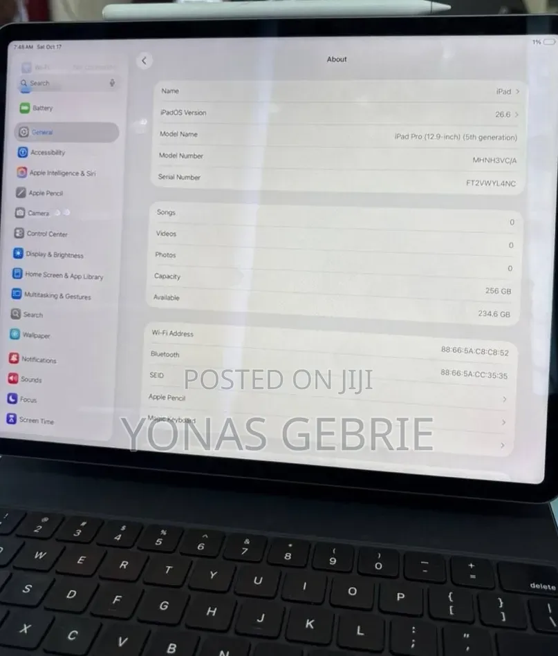 New Apple iPad Pro 13 (2025) 256 GB