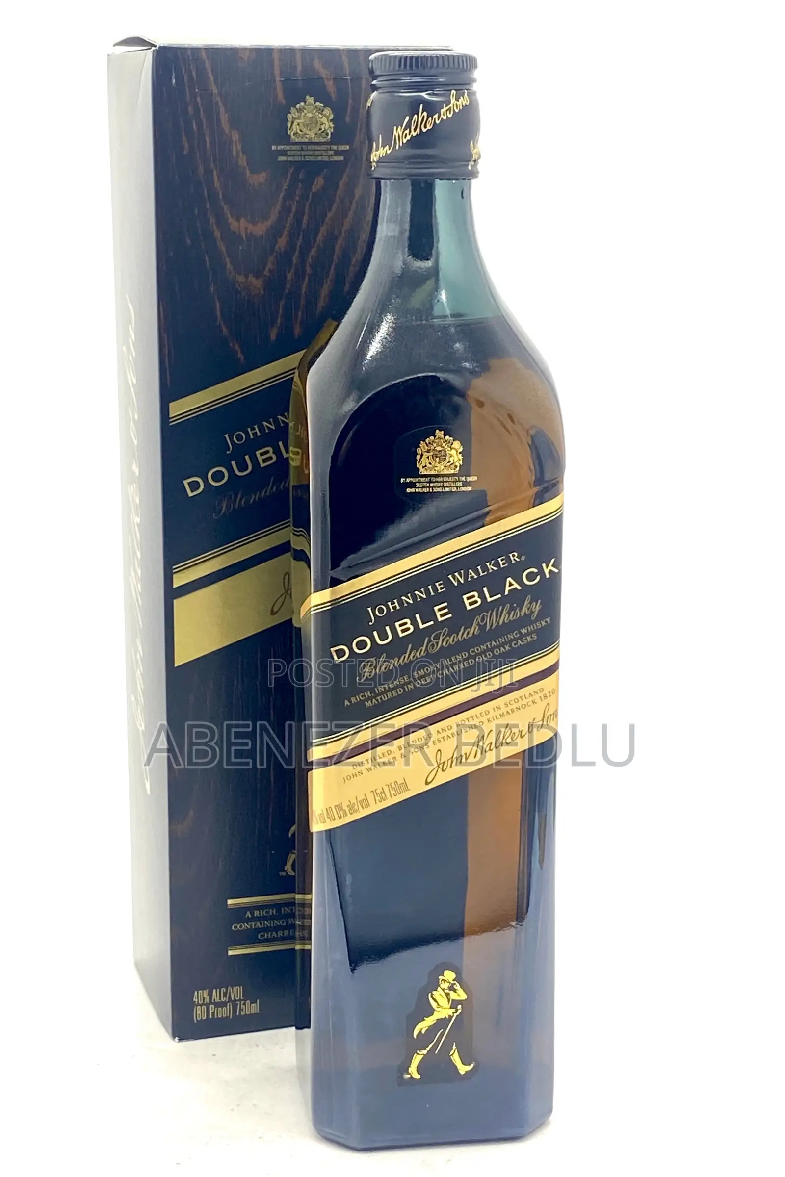 JOHNNI Walker Double Black Whiskey