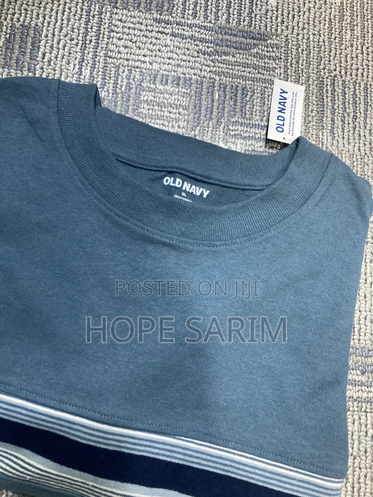 ኦሪጅናል የኦልድ ኔቪ (Old Navy) ረጅም እጅ ቲሸርት