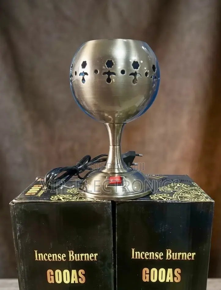 GOOAS Electric Incense Burner –Stainless Aromatherapy & Bakhoor Burner