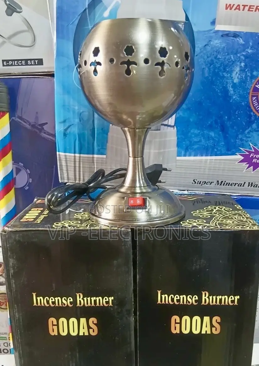 GOOAS Electric Incense Burner –Stainless Aromatherapy & Bakhoor Burner