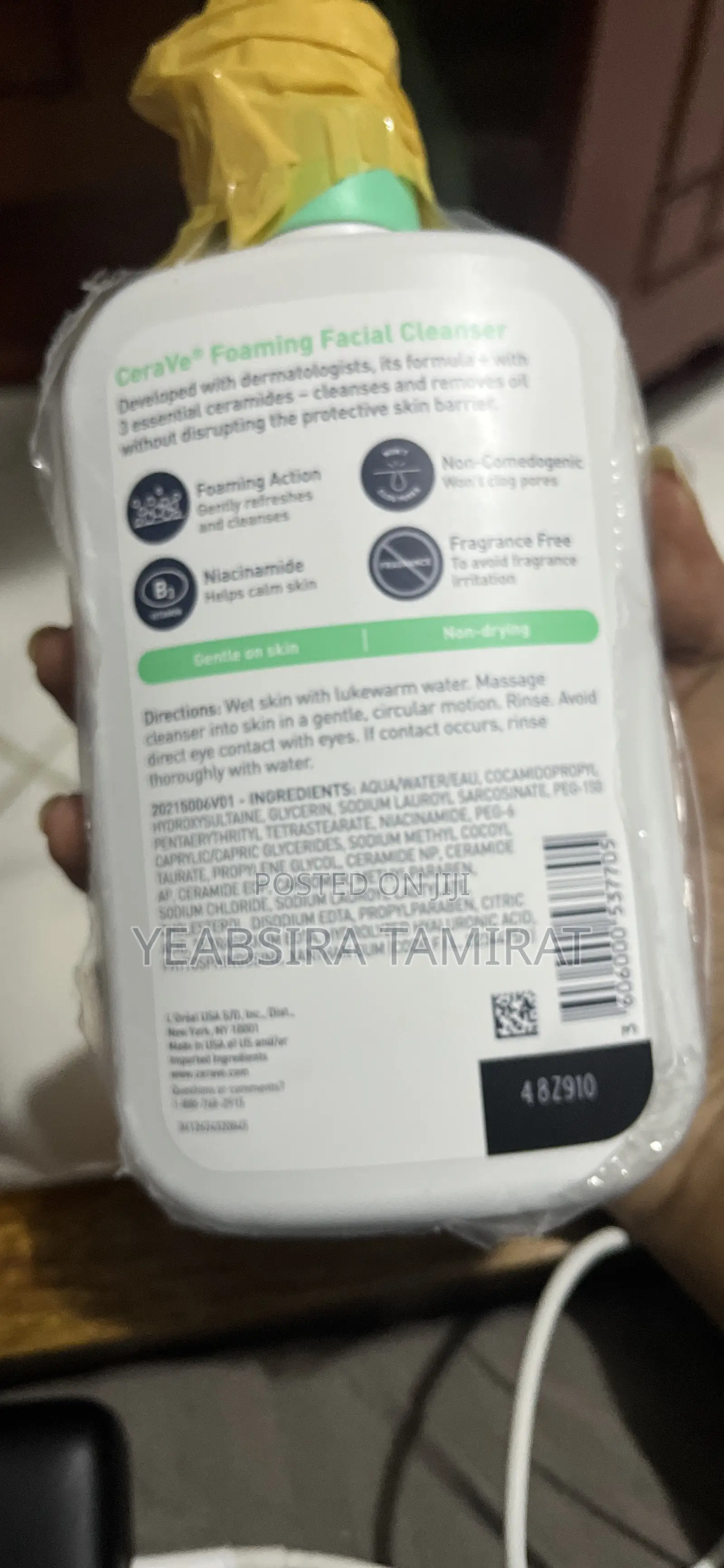 Cerave Hydrating Facial Cleanser