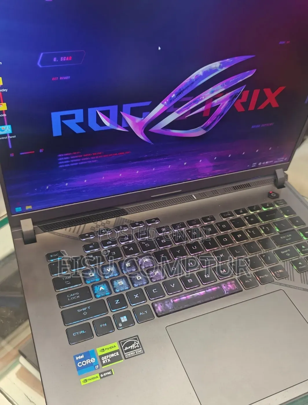 New Laptop Asus ROG Strix G16 G614 16GB Intel Core i7 SSD 1T