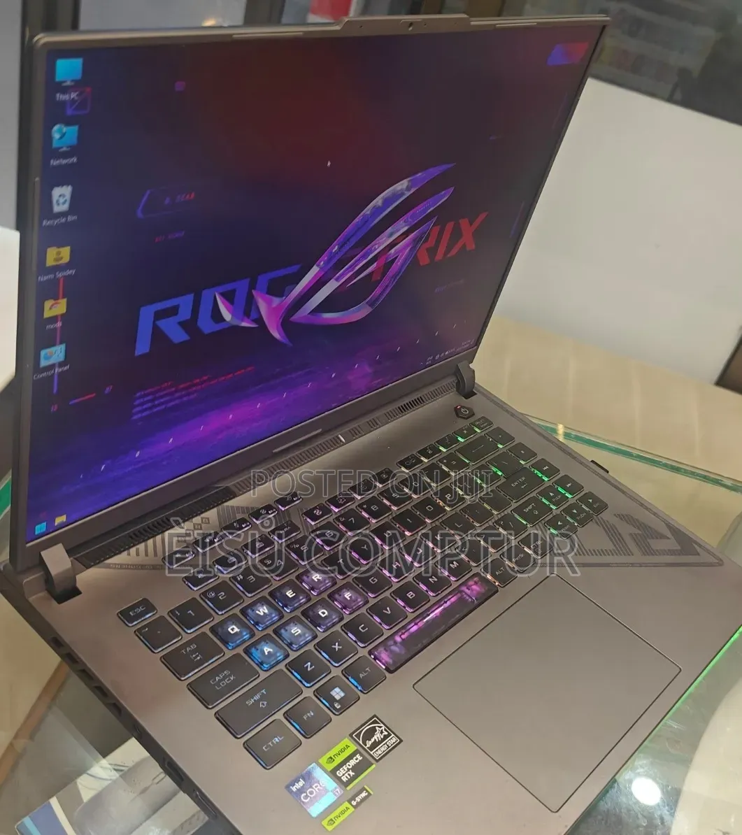 New Laptop Asus ROG Strix G16 G614 16GB Intel Core i7 SSD 1T