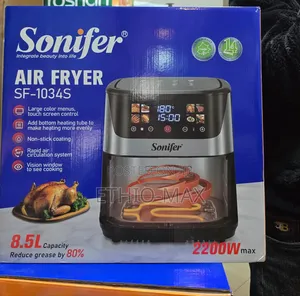 Sonifer Air Fryer 8.5l – 2200w | Model Sf-1034s 